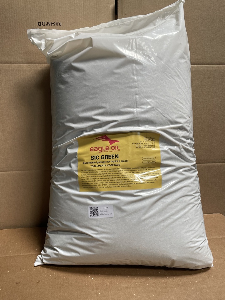 SIC GREEN assorbitore vegetale - conf. 7 kg
